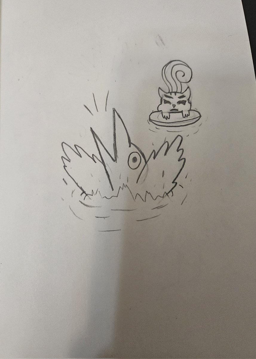 A drawing to remember that time I started drowning in a wave pool and my gf watched it go down, despite that I told her "I can't swim" 5 times, but even knowing I can't swim, I tried going to the deep end of the pool to impress her

It didn't go well