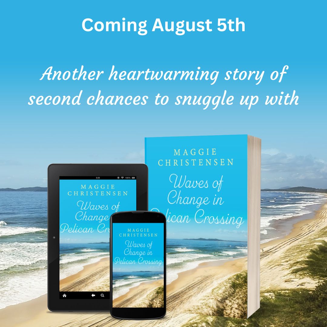 "I always know that whenever I pick up a book by Maggie Christensen I am in for a real treat – and Waves Of Change In Pelican Crossing certainly delivers. It was a totally charming read." Julie 
mybook.to/Wavesofchange
#secondchances #smalltown