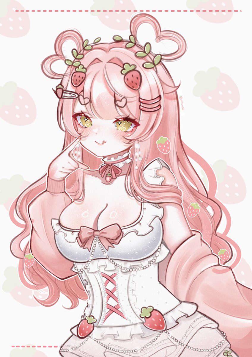 Thankss youuu for all the love from both IRIAM streamers and IRIAM users 🥹💗

This strawberry appreciates you and CANT WAIT to say hi on Aug 16th!! 🍓🐰