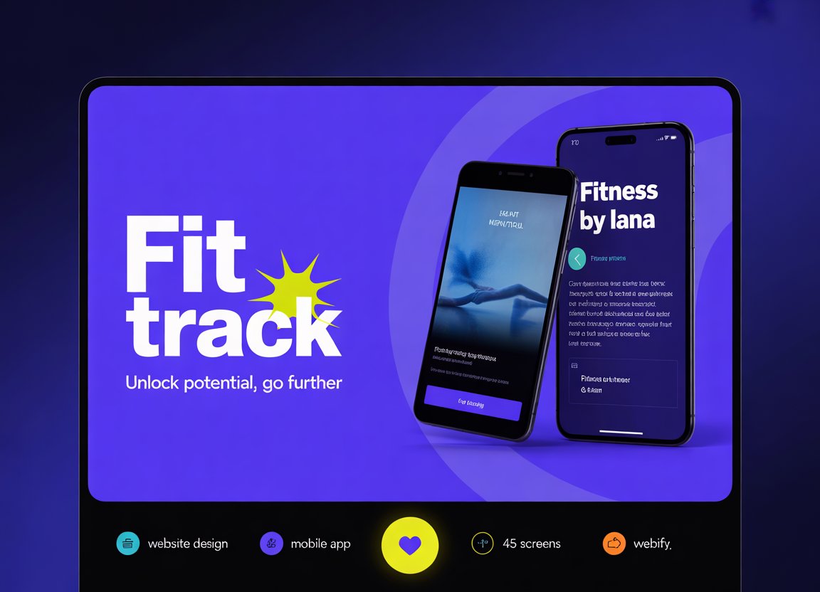 websolvings's tweet image. Bold design. Effortless experience.

We built a modern fitness app &amp;amp; website that motivates action, builds trust, and keeps users coming back. With eye-catching visuals and easy navigation, every screen is designed to perform.