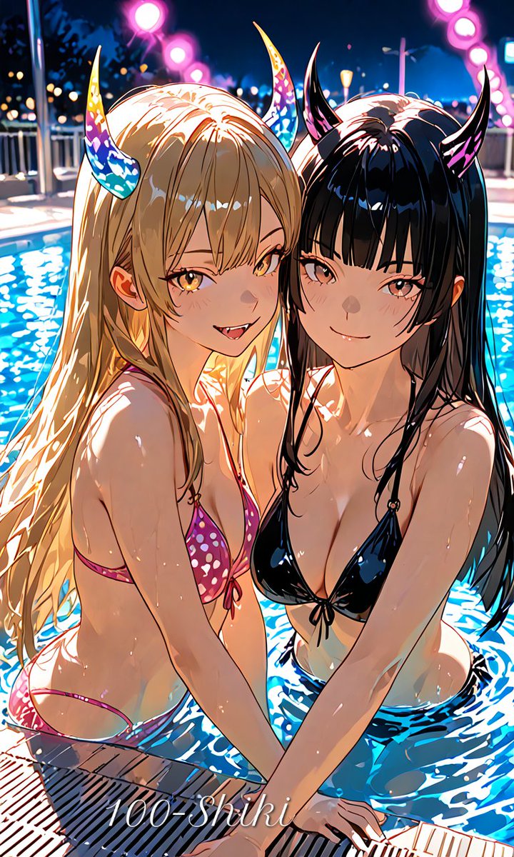 共同イベント
『#AI夏来たりて百華アリ』
最終日の本日は3テーマ全てが対象です☺️

テーマ「Summer Rain」
会場：Xai華さん　<a href="/M9sRe/">Xai華</a>  

テーマ『熱き汗の輝き』
会場：ARiさん　<a href="/aaarrriii333333/">ARi /アリ</a> 

テーマ『鬼達の狂宴』
会場：百式

イベントタグ
 #AI夏来たりて百華アリ を
