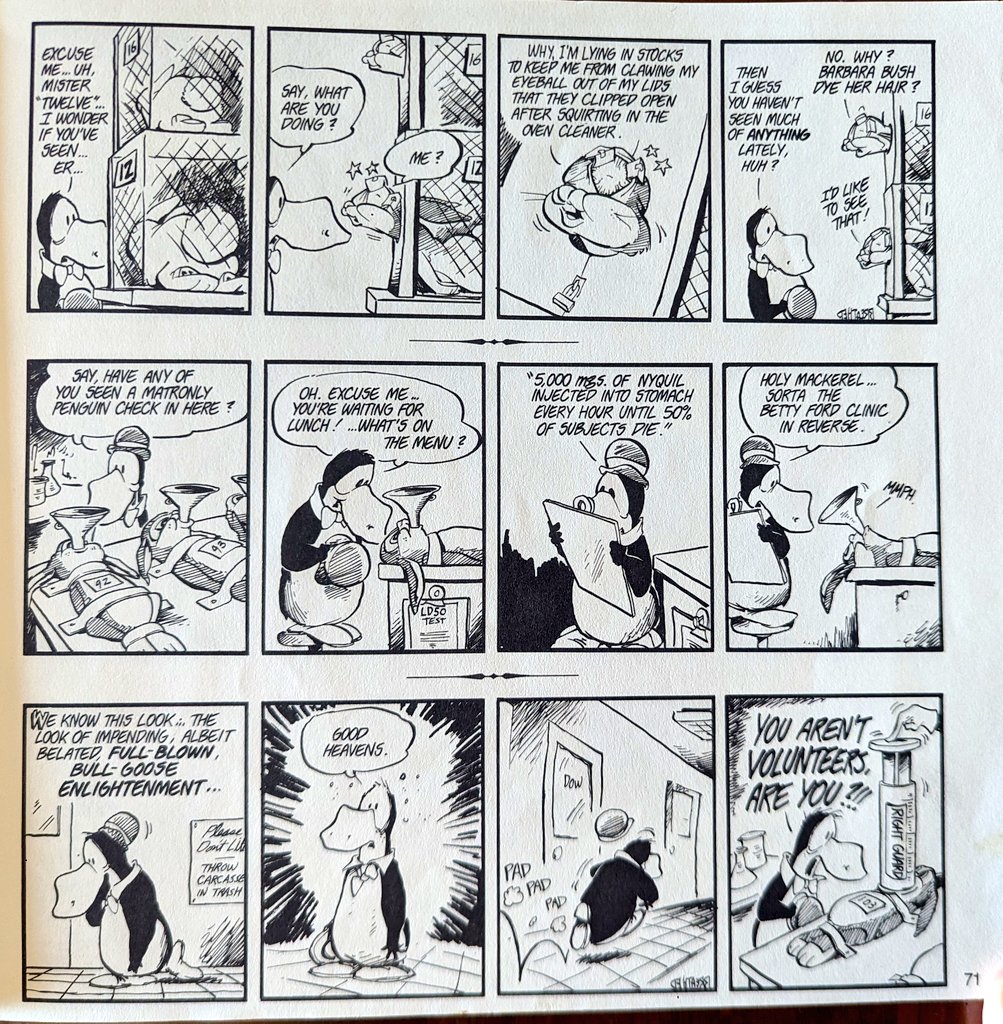 Bloom County was *hardcore*, in the plain old newspaper funny pages