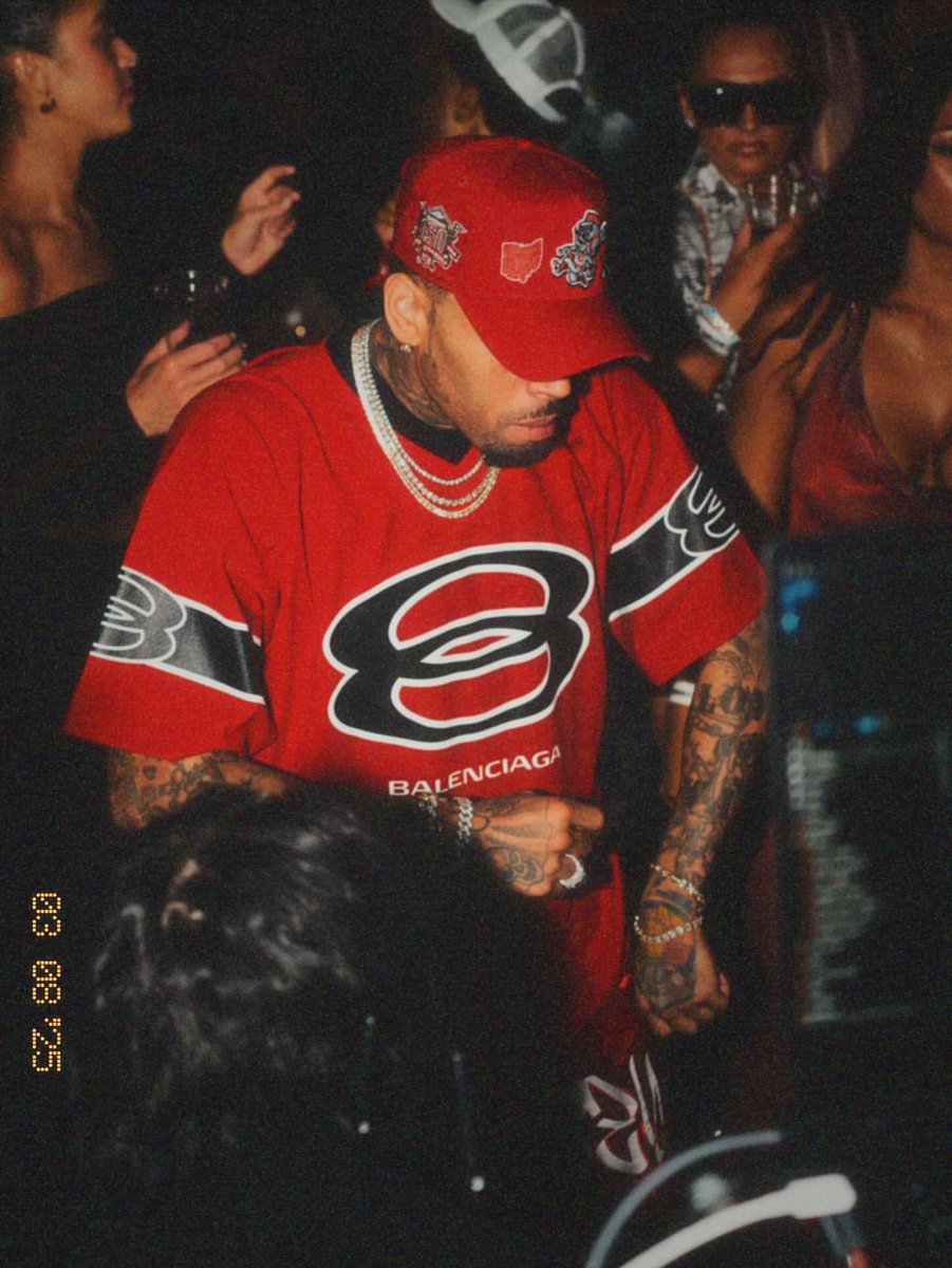 Chris Brown at #BreezyBowlXX after party in Tampa, FL