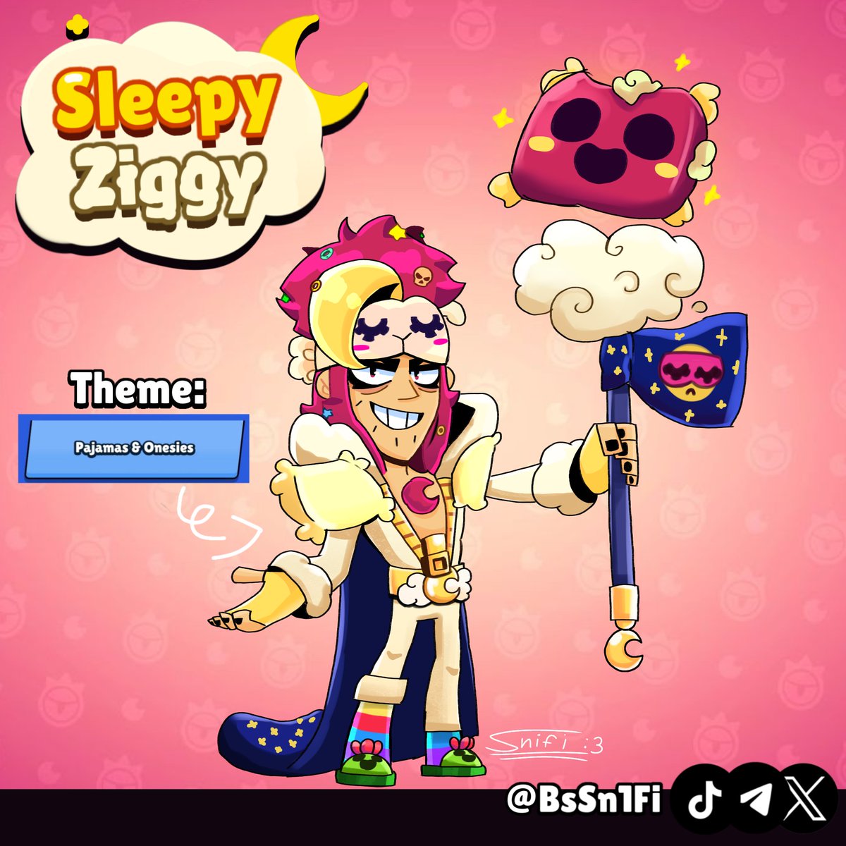 SLEEPY ZIGGY😴🐑

#BrawlStars #BrawlStarsConcept
