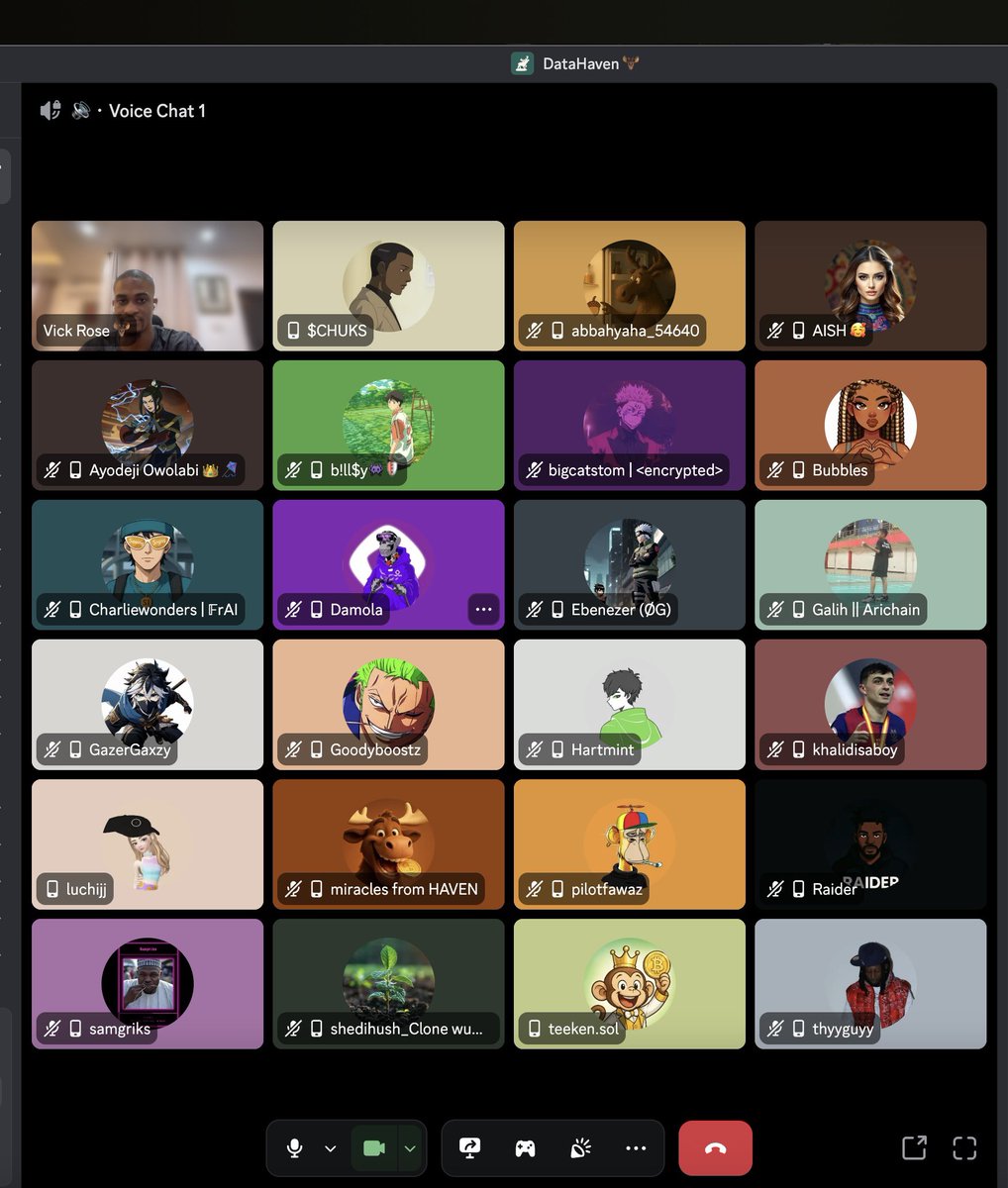 Join us every Sunday at 2 PM UTC  🫎