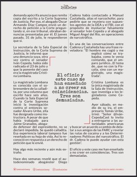 ligia281243's tweet image. Suplantaron un abogado para demandar a Iván Cepeda.
Hacen montajes para vincular a Del Río y Cepeda en narcotrafico.
¡No van a falsificar unos chats!