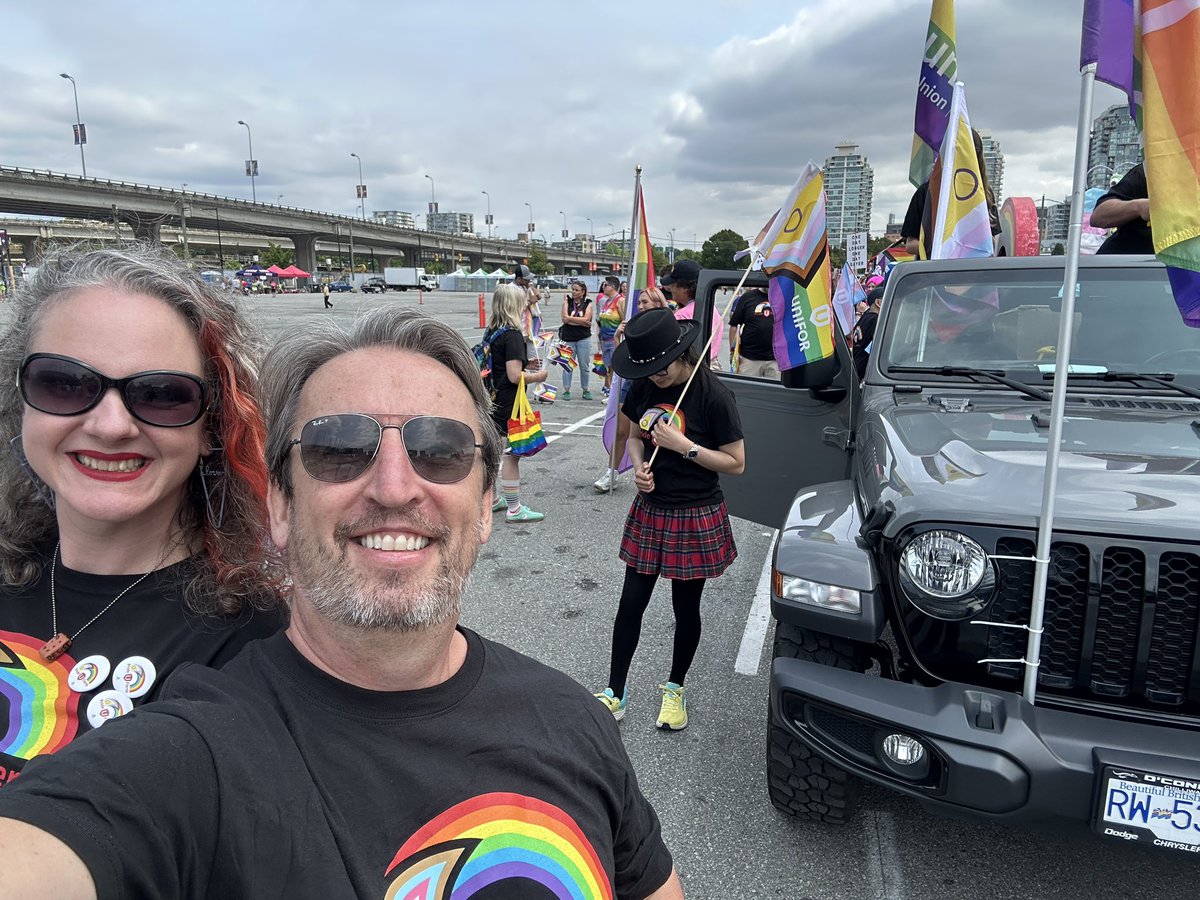 Gavin McGarrigle (@gavinmcgarrigle) on Twitter photo Happy Pride from the #Vancouver Pride Parade! Happy Pride from the #Vancouver Pride Parade!