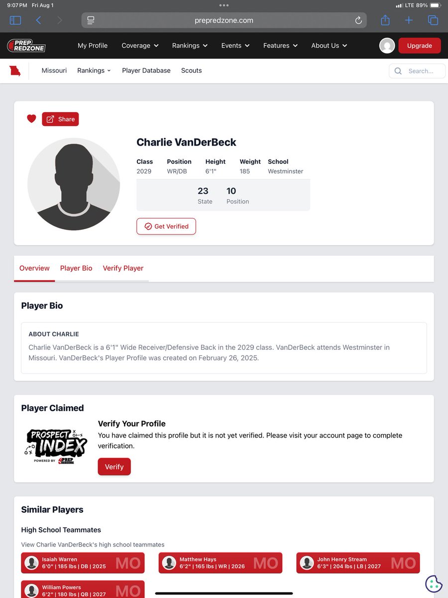 Charlie VanDerBeck 29’ #27 tweet media