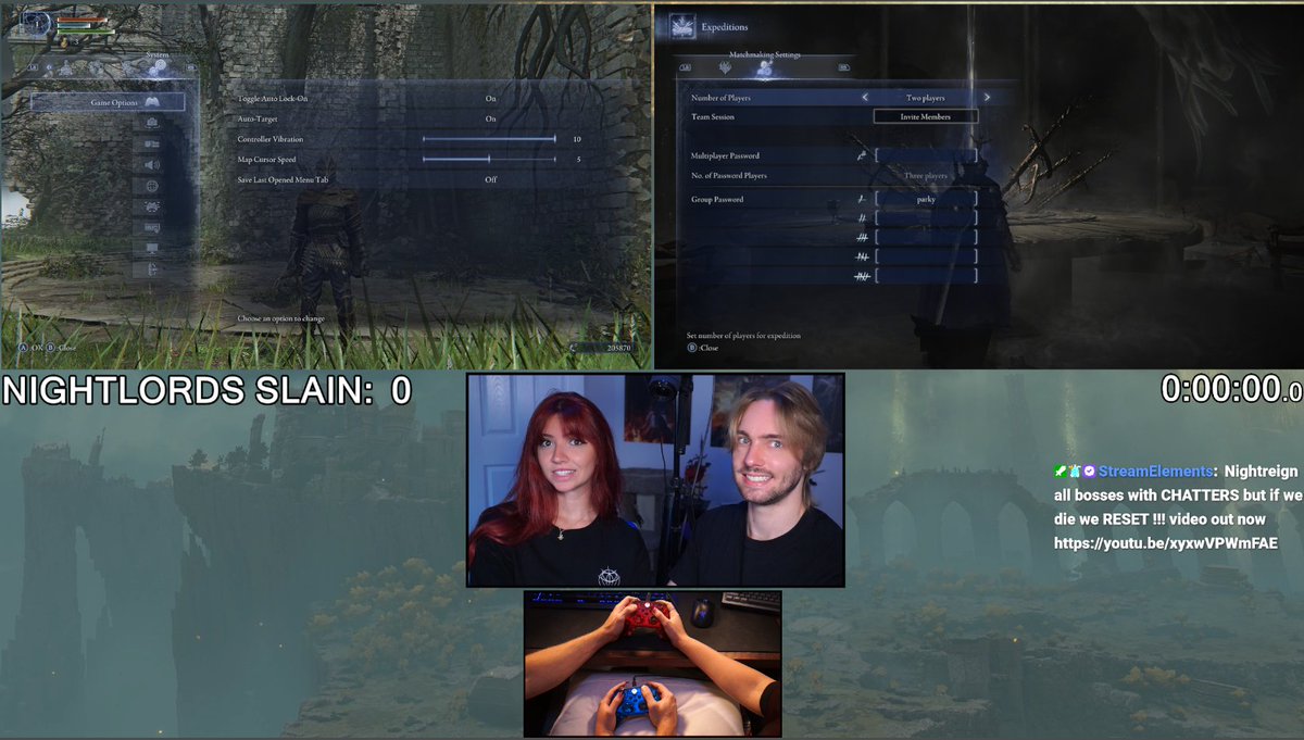 LilAggyTV's tweet image. IT'S TIME FOR THE WORST IDEA WE'VE EVER HAD

NIGHTREIGN DUOS BUT WE'RE *BOTH* PLAYING *BOTH* CHARACTERS

2 PLAYERS 1 CONTROLLER X 2
twitch.tv/lilaggy
twitch.tv/parkenharbor