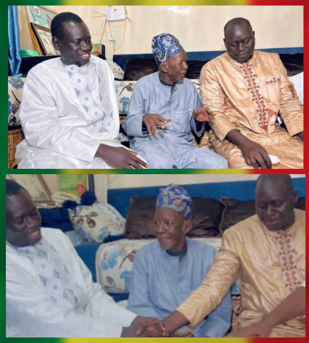 ‼️le préfet de Kaolack et le Maire Serigne Mboup chez Serigne Mahi Niass

🇸🇳❤️ 🙏🏾