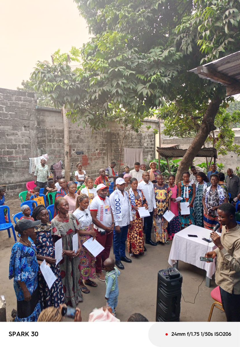 JulesOlangiw's tweet photo. 📍 Nd’jili, Q11 – 03.08.2025
Installation de la cellule UDDC Nd’jili par moi-même, Hon. Jules Olangi, Président national de l’UDDC.
🎯 Mission : Redynamiser l’UDDC à Nd’jili !
👏 Félicitations à la nouvelle équipe !
#UDDC #Ndjili #JulesOlangi #Engagement https://t.co/G8oOA2fIh8