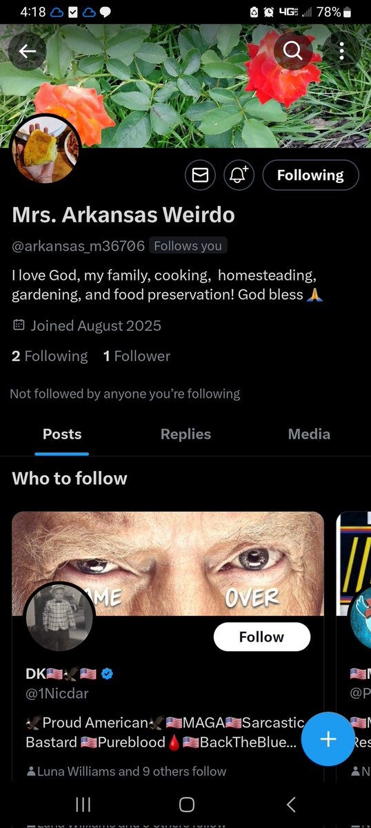 Arkansas Werido (@teambluesman) on Twitter photo We have got my wife's account up. If you are interested, please give <a href="/arkansas_m36706/">Mrs. Arkansas Weirdo</a> a follow. She plans to share recipes and her southern cooking knowledge. Be patient as she learns this platform (x)! Thanks everyone! We have got my wife's account up. If you are interested, please give <a href="/arkansas_m36706/">Mrs. Arkansas Weirdo</a> a follow. She plans to share recipes and her southern cooking knowledge. Be patient as she learns this platform (x)! Thanks everyone!