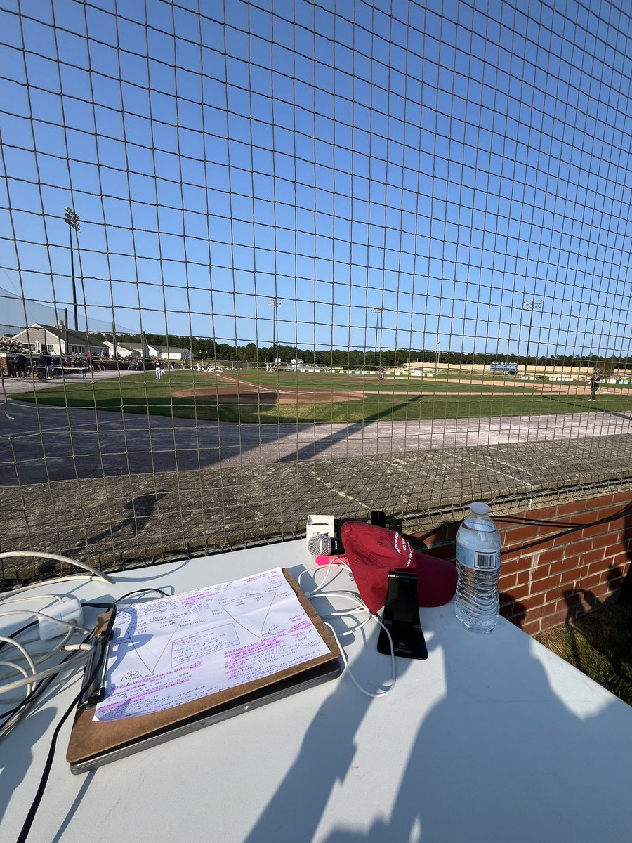 Adam Beck (@adamcbeck18) on Twitter photo Hello from Bourne for Game 40 of the Cape League summer!
Join <a href="/lnyc194/">Leo Tesler</a> on the pregame show and <a href="/BurgessLuke03/">Luke Burgess</a>, <a href="/adub_sports/">Anna Watson</a> and me for first pitch at the top of the hour.
📻: capeleaguetv.com/?B=2469500 Hello from Bourne for Game 40 of the Cape League summer!
Join <a href="/lnyc194/">Leo Tesler</a> on the pregame show and <a href="/BurgessLuke03/">Luke Burgess</a>, <a href="/adub_sports/">Anna Watson</a> and me for first pitch at the top of the hour.
📻: capeleaguetv.com/?B=2469500
