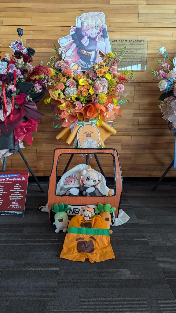 #ねねちみてみて 
#hololiveSTAGE25
#ねっ子
フラスタ設置しました!
今日頑張ってね、ねねち!
応援した皆さん、ありがとうございます!
アーティスト: <a href="/rik_lio/">れもんねーど</a>