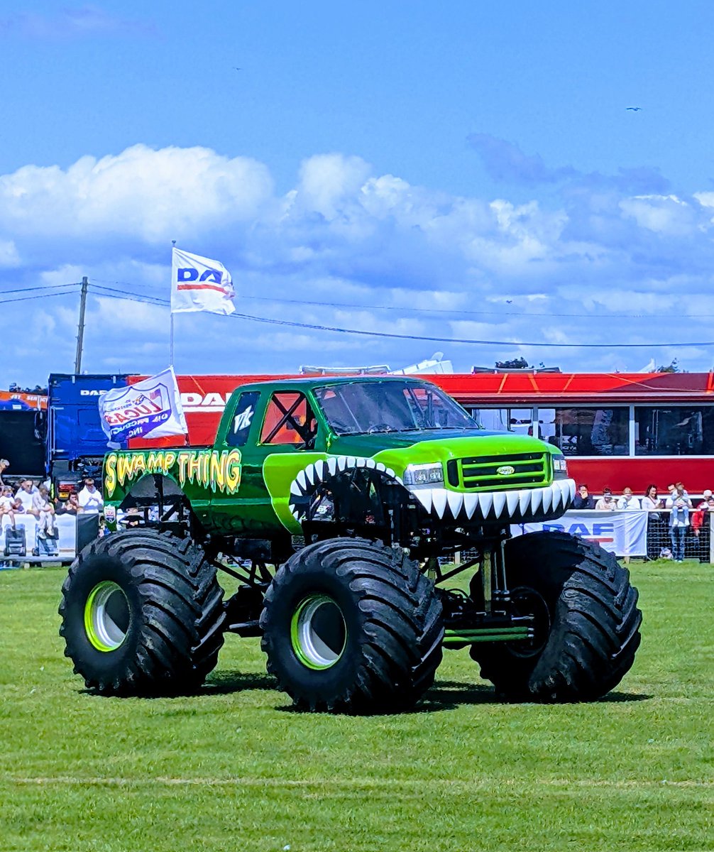 StuartLang9's tweet image. #truckfestscotland Swamp Thing, awesome