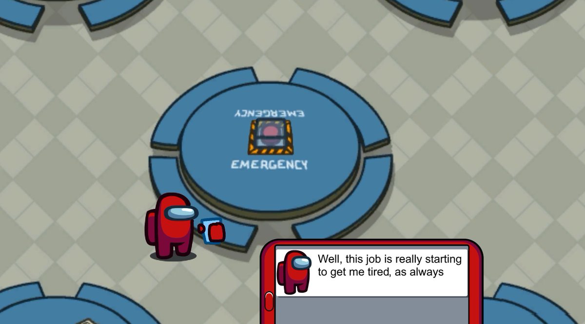 Red Among Us Crewmate tweet media