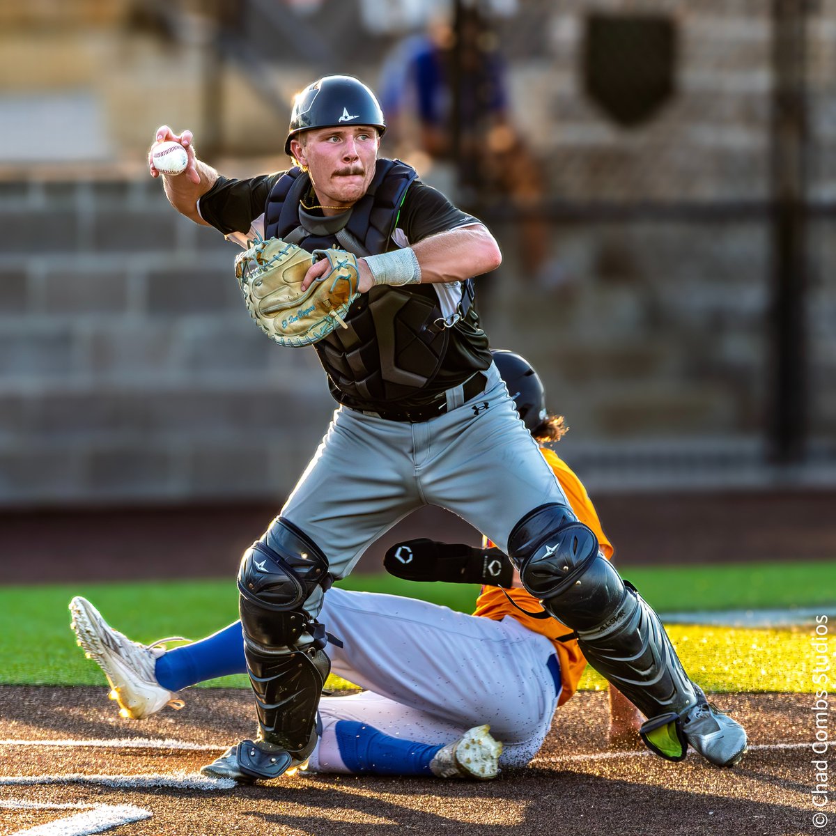 BanJohnsonBSB (@banjohnsonbsb) on Twitter photo Action from the #BJCL Championship Series
Regal Plastic LHP Rex Holcomb (<a href="/RexHolcomb5/">Rex Holcomb</a> / <a href="/CrowderBasebal1/">Crowder Baseball</a> ) top left
Regal Plastic 1B Strader Richardson (<a href="/StraderRich2005/">Strader Richardson</a> / <a href="/NCMCAthletics/">NCMC Athletics</a> ) top right
Regal Plastic 3B Tyson Kiser ( <a href="/TysonKiser5/">Tyson Kiser</a> / <a href="/BakerUBaseball/">Baker Baseball</a> ) bottom left Action from the #BJCL Championship Series
Regal Plastic LHP Rex Holcomb (<a href="/RexHolcomb5/">Rex Holcomb</a> / <a href="/CrowderBasebal1/">Crowder Baseball</a> ) top left
Regal Plastic 1B Strader Richardson (<a href="/StraderRich2005/">Strader Richardson</a> / <a href="/NCMCAthletics/">NCMC Athletics</a> ) top right
Regal Plastic 3B Tyson Kiser ( <a href="/TysonKiser5/">Tyson Kiser</a> / <a href="/BakerUBaseball/">Baker Baseball</a> ) bottom left