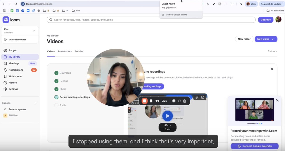 Rob Hoffman (@rob_hoffman_) on Twitter photo if your co-founder isn't sending you Loom videos at 12:06am on a Saturday night about how to make your product better... get a different co-founder
(context: <a href="/Laraacostar/">Lara Acosta</a> giving the Kleo team ideas for new features to ship 😈) if your co-founder isn't sending you Loom videos at 12:06am on a Saturday night about how to make your product better... get a different co-founder
(context: <a href="/Laraacostar/">Lara Acosta</a> giving the Kleo team ideas for new features to ship 😈)