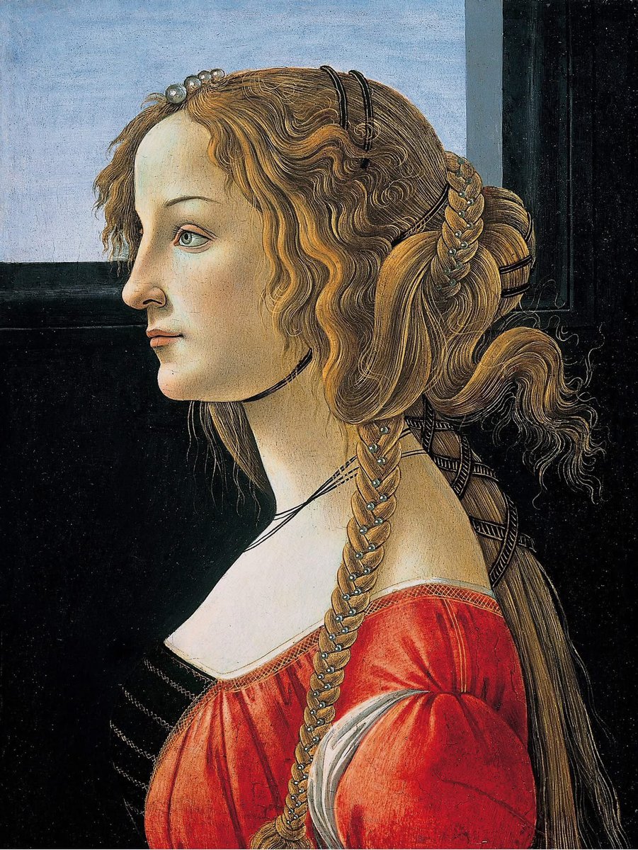 Perpetuamente enamorado de las damas de Botticelli.