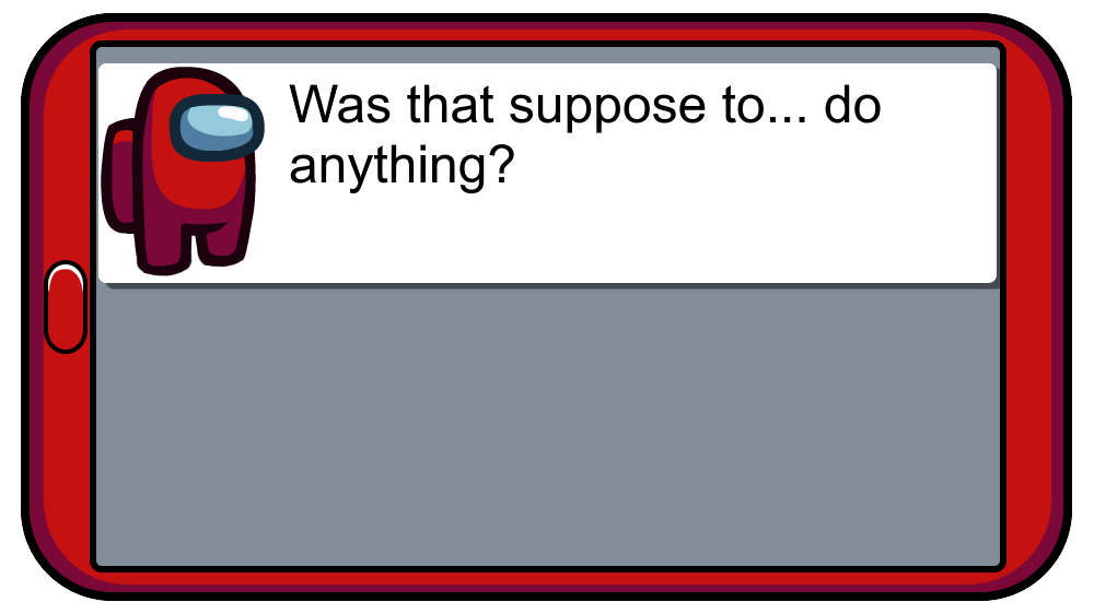 Red Among Us Crewmate tweet media