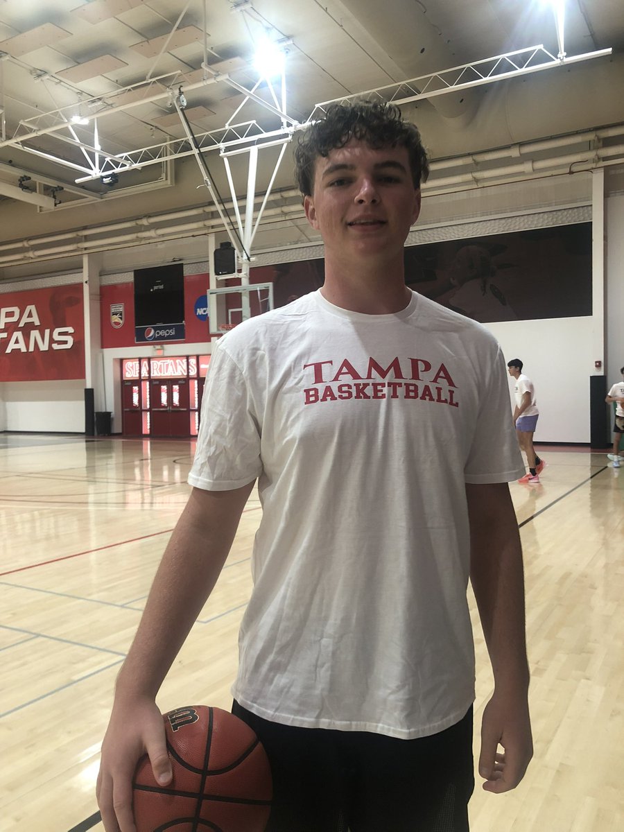 Had an awesome Saturday <a href="/UTampaMBB/">Tampa Men's Basketball</a> elite camp, thank you for the invite.<a href="/LincDarner/">Linc Darner</a>