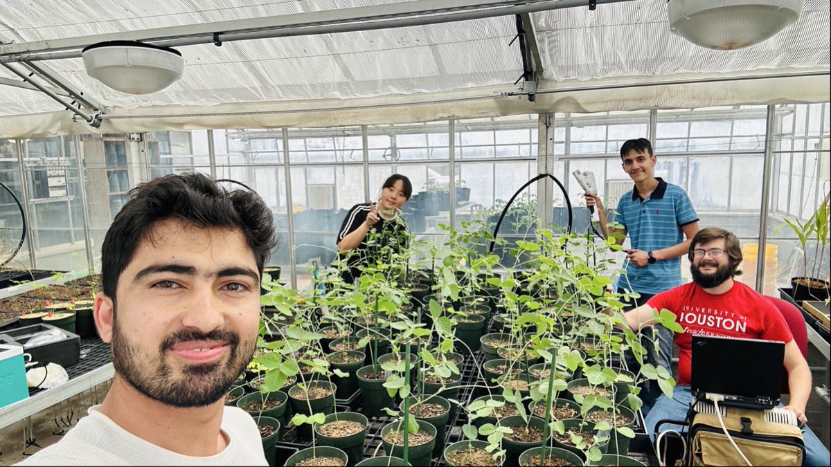 microbiome_lab's tweet photo. 🌿 We’re collecting photosynthetic data from soybean plants using the LI-COR 6800 system. Monitoring gas exchange to better understand plant physiology under various treatments @Khan16Nasir #PlantPhysiology #Photosynthesis #SoybeanScience #LiCOR #UofH https://t.co/kh2RKGGJPM