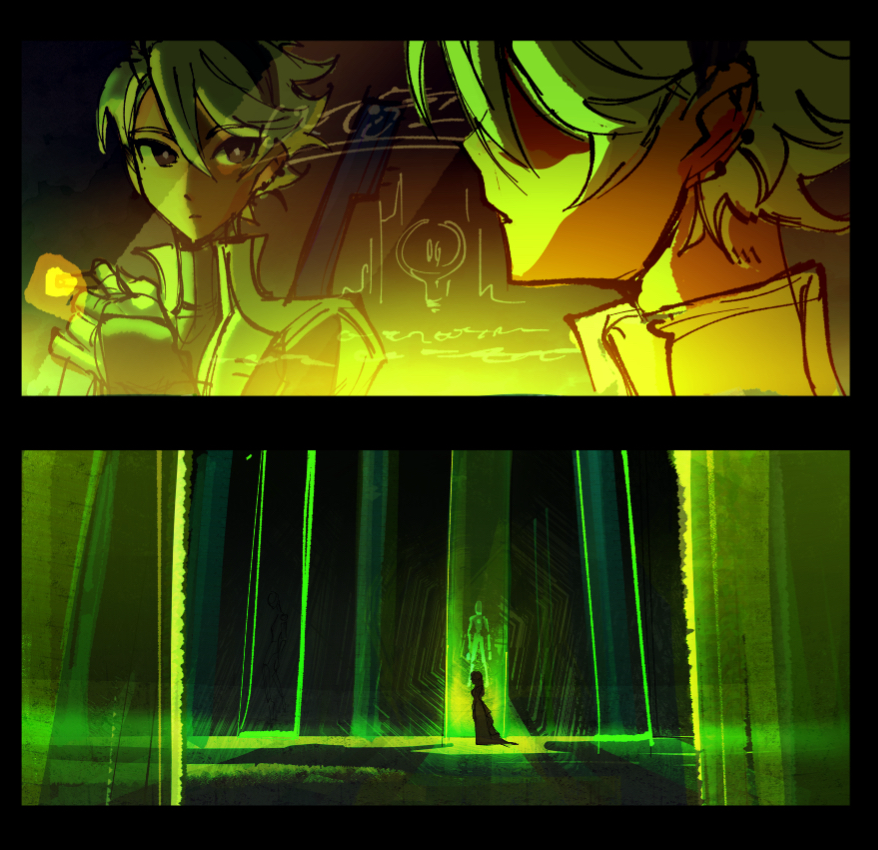 been working on some things on the side #oc 