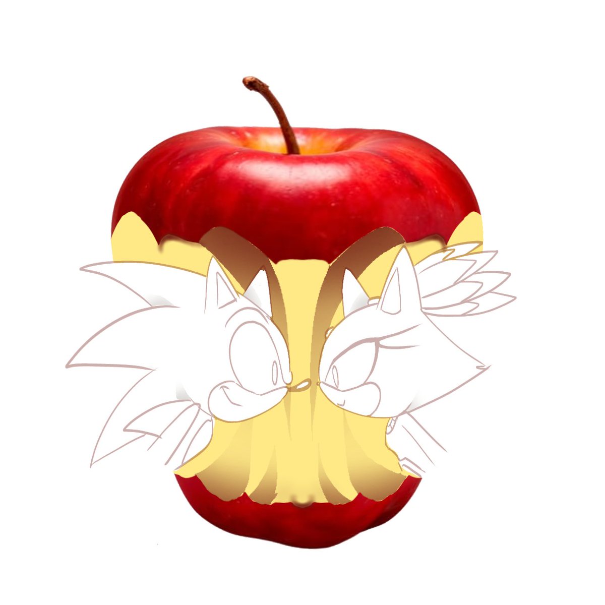 Heisa_phantom's tweet photo. Apple trend, but with sonaze💙💜

#sonaze
#appletrend https://t.co/Zy2jcYKW1C