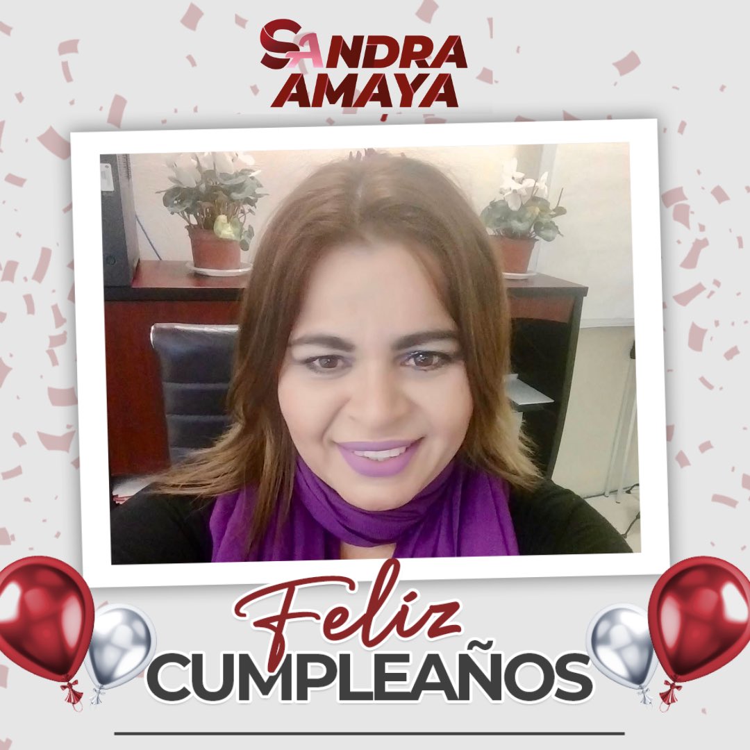 Sandra Amaya (@sandra12amaya) on Twitter photo ¡Hermosa Verito (@<a href="/vero_castroboj/">Verónica Castro</a>), muchas felicidades!
Disfruta mucho tu día, rodeada de gente que ames.
Te mando un abrazo fuerte. ¡Hermosa Verito (@<a href="/vero_castroboj/">Verónica Castro</a>), muchas felicidades!
Disfruta mucho tu día, rodeada de gente que ames.
Te mando un abrazo fuerte.