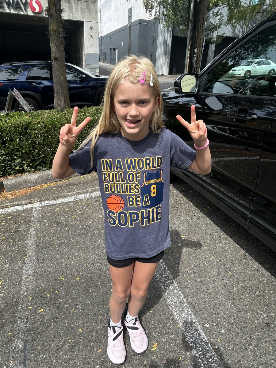 Great game <a href="/sophaller/">Sophie Cunningham</a>! Our Sophie had a blast at the game today in Seattle!