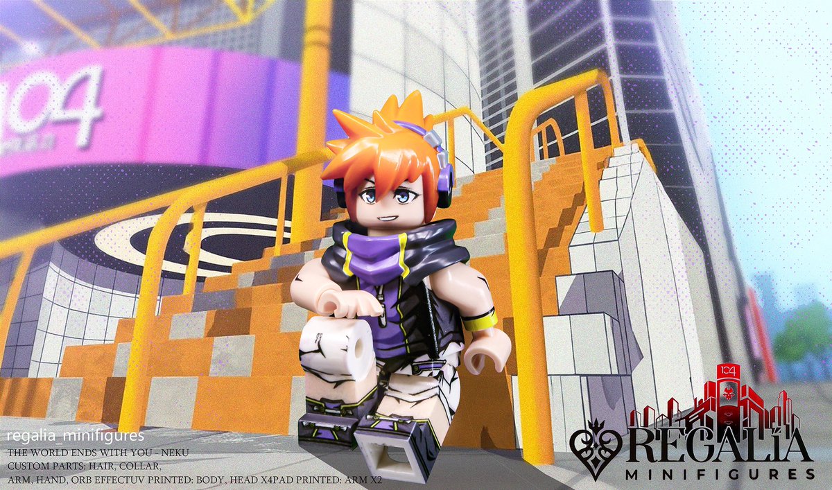 「THE WORLD ENDS WITH YOU SERIES」
•
The World Ends With You (TWEWY) Neku Sakuraba Minifigure
Official Photos
#theworldendswithyou #TWEWY #キングダムハーツ #TWEWYMerch #KHDDD #Neku #Regaliaminifigures #NTWEWY #NekuSakuraba #SquareEnix