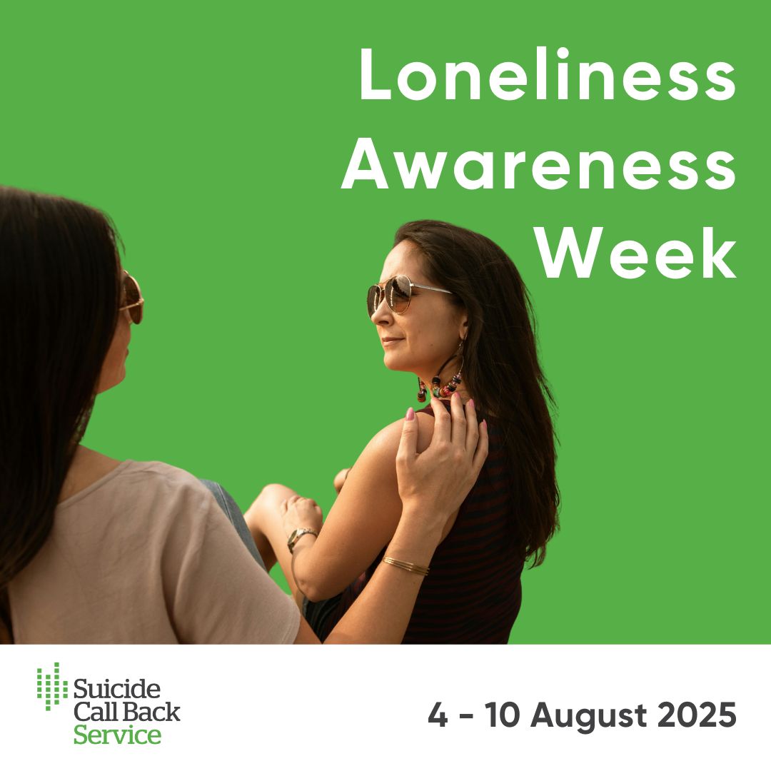 It’s Loneliness Awareness Week and if you’re feeling isolated or finding it hard to reach out you’re not alone.
Sometimes a quiet one-on-one conversation can make all the difference.
Call 1300 659 467 or visit suicidecallbackservice.org.au when you’re ready to talk.