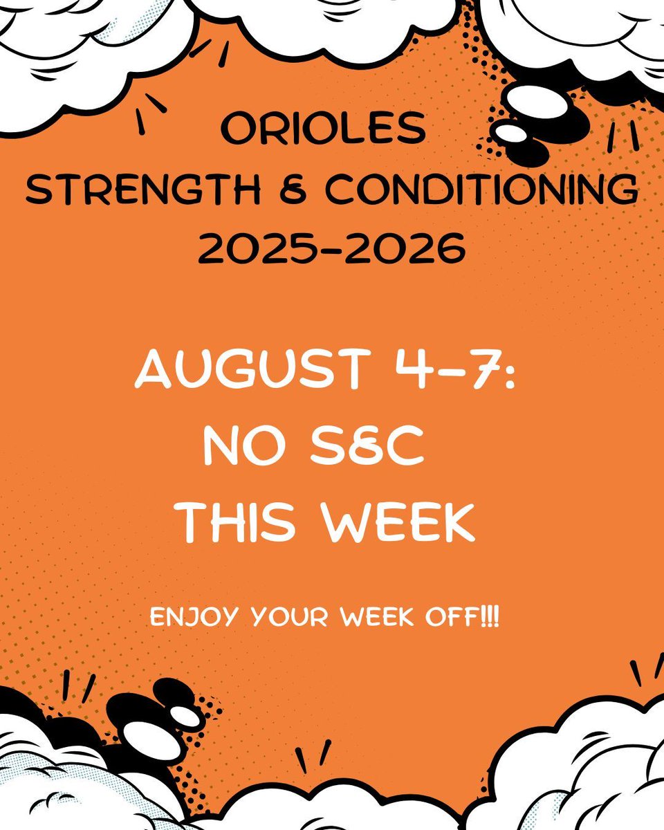 📅 Schedule: August 4-8📅  
Fall sports start in ONE WEEK! Get registered!