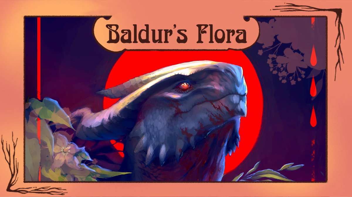 Baldur’s Flora 🪷✨ | Pre Orders extended tweet media