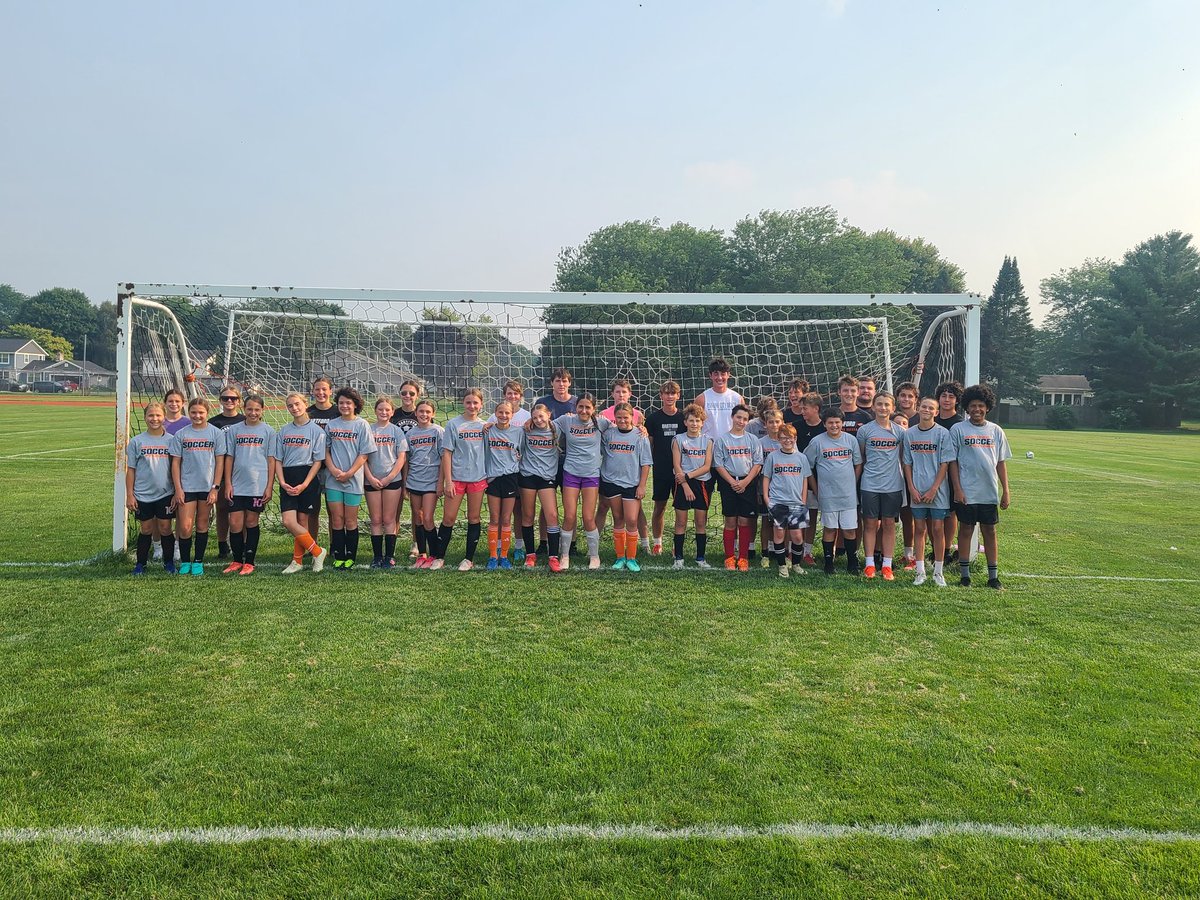 What a fantastic week of camp with 50+ kids attending 3rd-8th grade.  The High School players loved hosting the players. <a href="/HUHS_BSoccer/">HUHS Boy's Soccer</a> and <a href="/HUHS_GSoccer/">HUHS Girl's Soccer</a> look forward to seeing many of them become Orioles in the future!