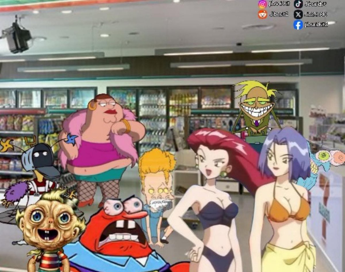 7 Eleven line at 3am: