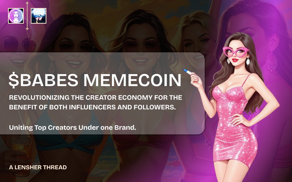 In DeFi, 90% of memecoins have no actual structure or strategy.

Just hype, noise, pumps and dumps.

Now,
I've found something different,

A meme with a flywheel,

A meme that unites influencers worldwide, turns their reach into numbers and turns those numbers into potential
