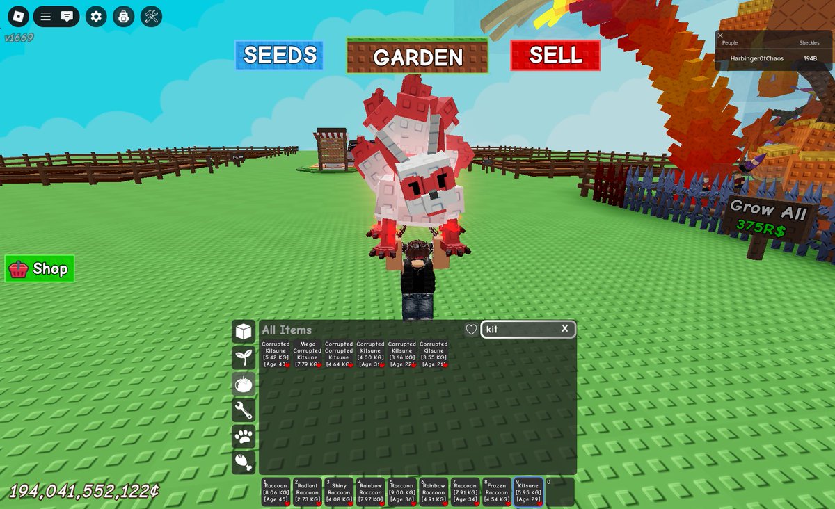 So...I did a thing and I'm pretty satisfied with it.
#GrowAGarden