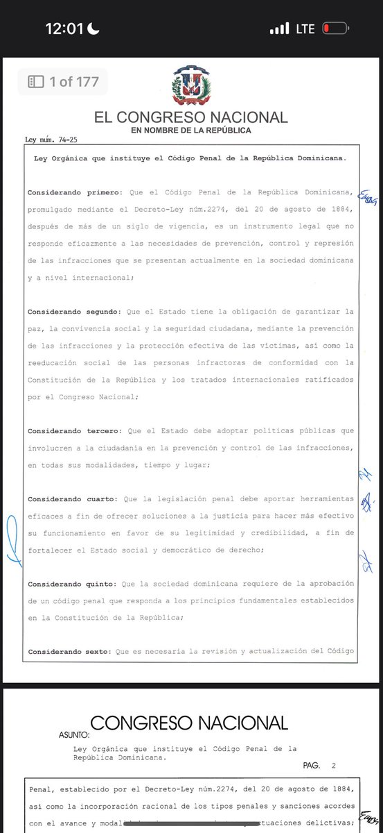 Orlando Salvador Jorge Villegas 🇩🇴 (@orlandojorgev) on Twitter photo El presidente <a href="/luisabinader/">Luis Abinader</a> acaba de promulgar el Código Penal. Una decisión histórica. Años de ausencia de voluntad política evitaron que la sociedad pudiera actualizar su legislación penal. Muchas cosas pudieron ser diferentes si otros hubiesen tomado otro camino. Hoy se rompe El presidente <a href="/luisabinader/">Luis Abinader</a> acaba de promulgar el Código Penal. Una decisión histórica. Años de ausencia de voluntad política evitaron que la sociedad pudiera actualizar su legislación penal. Muchas cosas pudieron ser diferentes si otros hubiesen tomado otro camino. Hoy se rompe