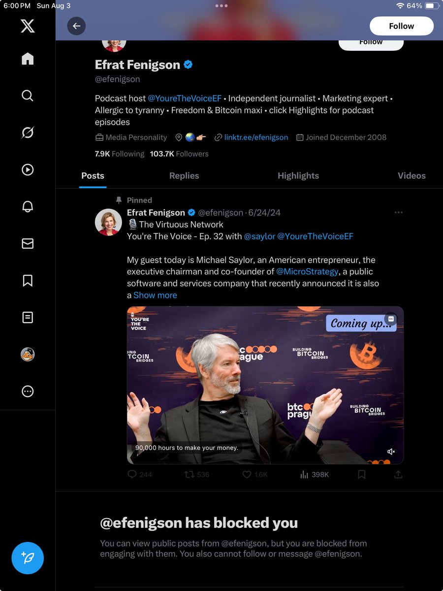 Pseudoethnoreligious Dissident promoted early in her fake career by none other than the king scripted clown himself ⁦<a href="/BretWeinstein/">Bret Weinstein</a>⁩ has apparently blocked me hahahaha

They are all NEED TO KNOW BASIS Scripted National Security Actors.
Once you see Them…for what they are…