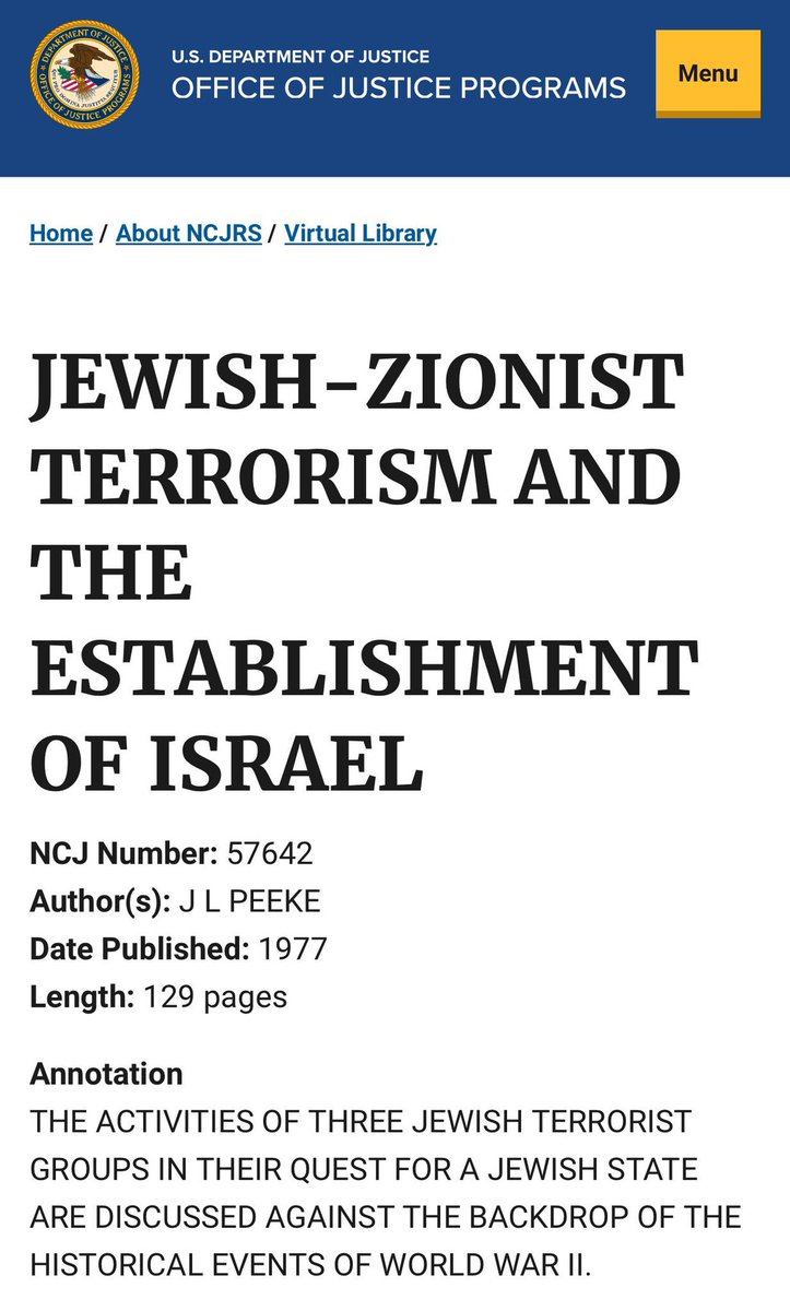 Palestinians should have never taken these degenerate Zionist terrorists in as refugees. Should have sent their flee infested boats to dock in Cyprus and when Nazi Germany was defeated “voluntarily migrate” them back to Europe. That’s Palestinians only mistake since their