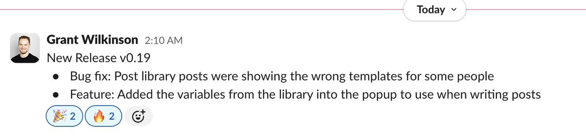 Kleo new features shipped 

spam comments with "thanks <a href="/grantfwilkinson/">Grant Wilkinson</a>"