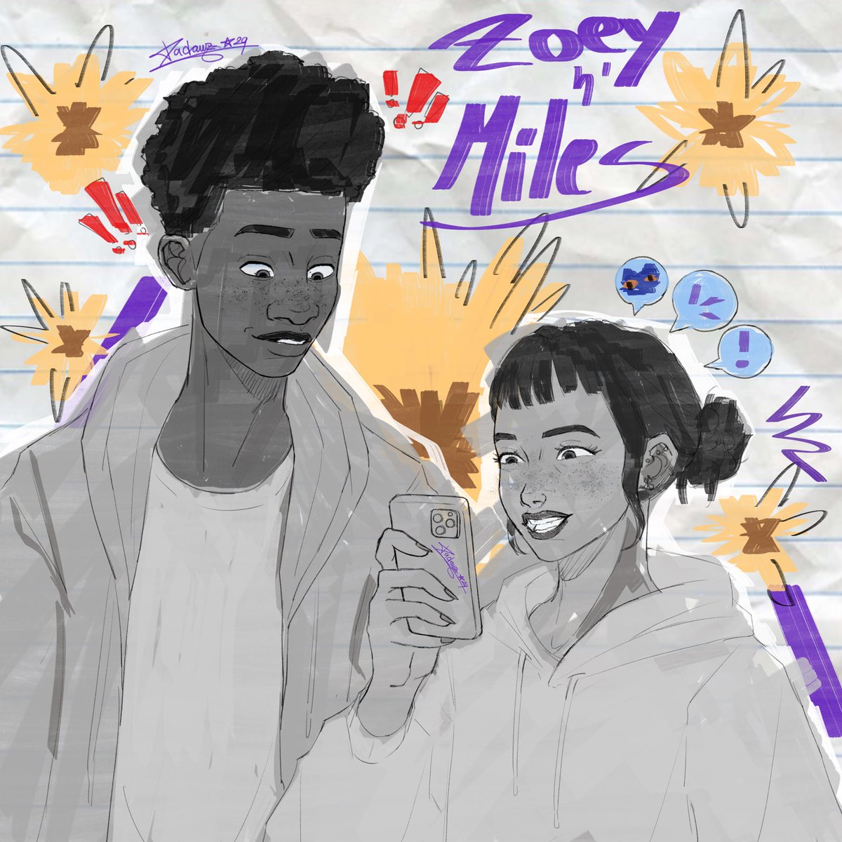 🌻#MilesMorales #zoeykpdh