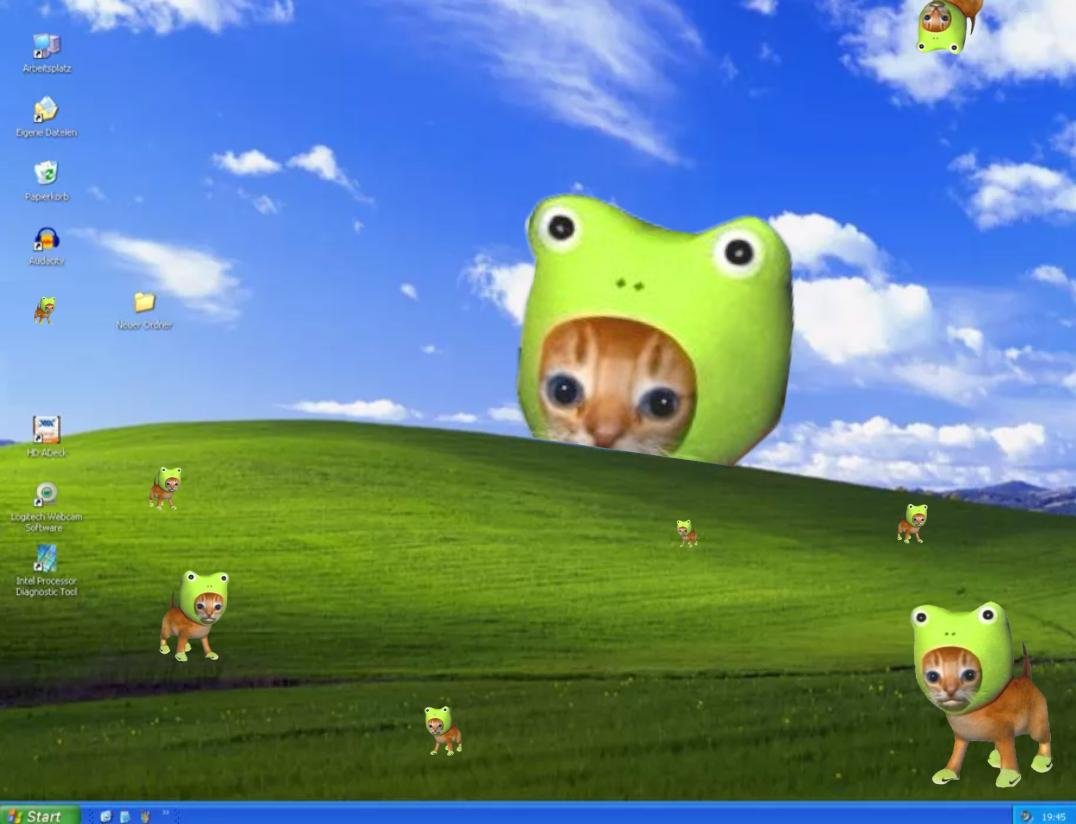 ur new fav windows background is muah