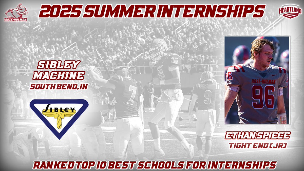 Rose-Hulman Football (@rosehulmanfb) on Twitter photo <a href="/JoeyAlexion22/">Joey Alexion</a> <a href="/Antonio_Barnes_/">Antonio Barnes</a> <a href="/brock_behrend/">Brock Behrend</a> <a href="/DaseHayden/">Hayden Dase</a> <a href="/Wbell2254/">Wyatt Bell</a> <a href="/Jacob_Dewitt18/">Jacob DeWitt</a> <a href="/Ahastings1765/">Austin Hastings</a> <a href="/GrosGavin/">Gavin Gros</a> <a href="/bkeat11/">Braden Keating</a> <a href="/Marshallkoch21/">Marshallkoch_21</a> <a href="/moore_conlan/">Conlan Moore</a> <a href="/SportsNanko/">Dr Nanko Sports Photography</a> <a href="/jnaviaux_12/">Jaxon Naviaux</a> <a href="/AugustusShryock/">Augustus Shryock</a> <a href="/jayksmith1/">Jay Smith</a> Next up for the Fightin' Engineers is Ethan Spiece, Junior Tight End from Indiana. Ethan is studying Software Engineering and interning with Sibley Machine in South Bend, IN. #WeWork <a href="/JoeyAlexion22/">Joey Alexion</a> <a href="/Antonio_Barnes_/">Antonio Barnes</a> <a href="/brock_behrend/">Brock Behrend</a> <a href="/DaseHayden/">Hayden Dase</a> <a href="/Wbell2254/">Wyatt Bell</a> <a href="/Jacob_Dewitt18/">Jacob DeWitt</a> <a href="/Ahastings1765/">Austin Hastings</a> <a href="/GrosGavin/">Gavin Gros</a> <a href="/bkeat11/">Braden Keating</a> <a href="/Marshallkoch21/">Marshallkoch_21</a> <a href="/moore_conlan/">Conlan Moore</a> <a href="/SportsNanko/">Dr Nanko Sports Photography</a> <a href="/jnaviaux_12/">Jaxon Naviaux</a> <a href="/AugustusShryock/">Augustus Shryock</a> <a href="/jayksmith1/">Jay Smith</a> Next up for the Fightin' Engineers is Ethan Spiece, Junior Tight End from Indiana. Ethan is studying Software Engineering and interning with Sibley Machine in South Bend, IN. #WeWork