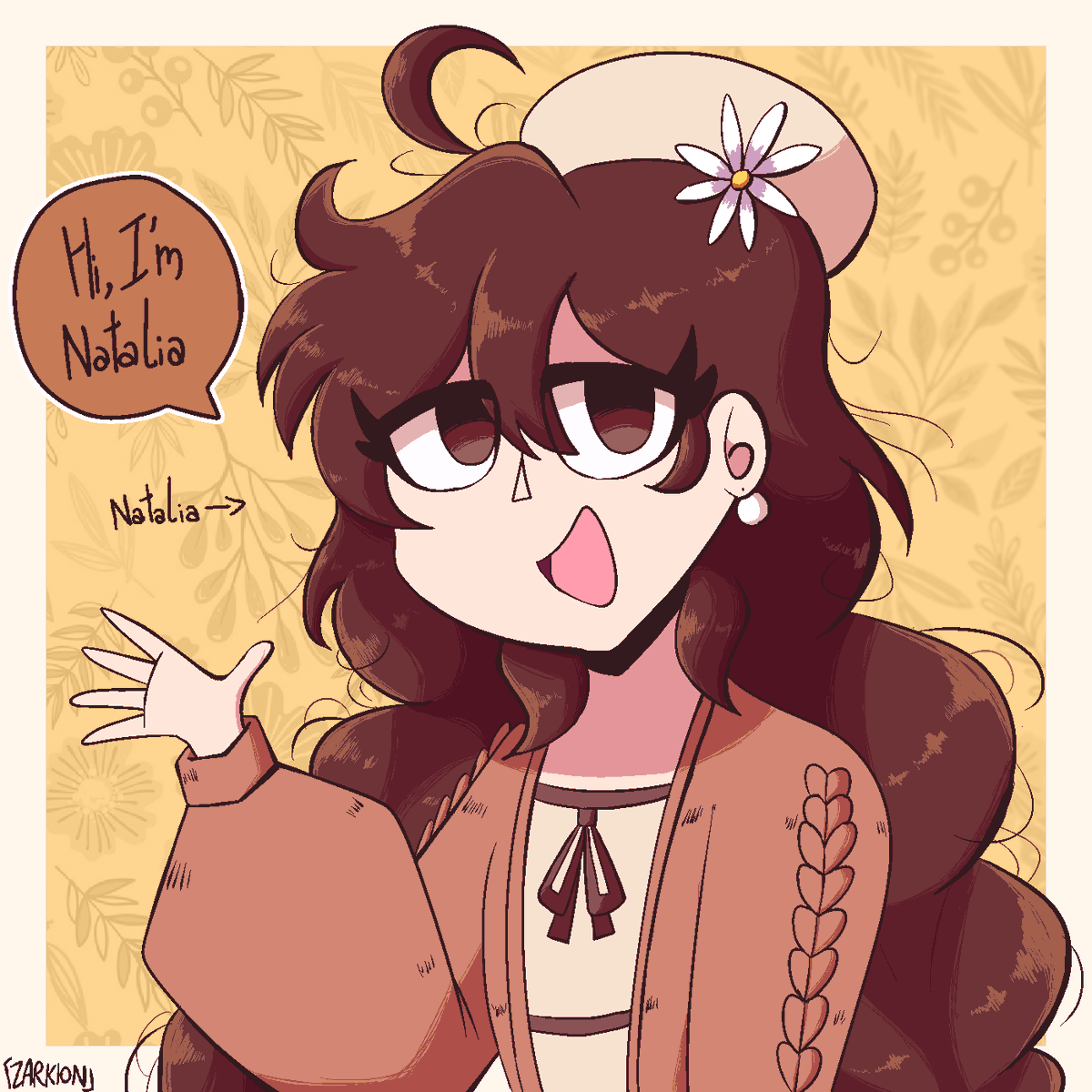 Wanted to practice lineart and accidentally drew best girl Natalia, woops, it happens!! 🥴🌹

(OC by  <a href="/Homriette/">🐙🍄Hom🐀🍄🦑</a> grrrrr drawhermoreplease GRRRR  😭🫂)