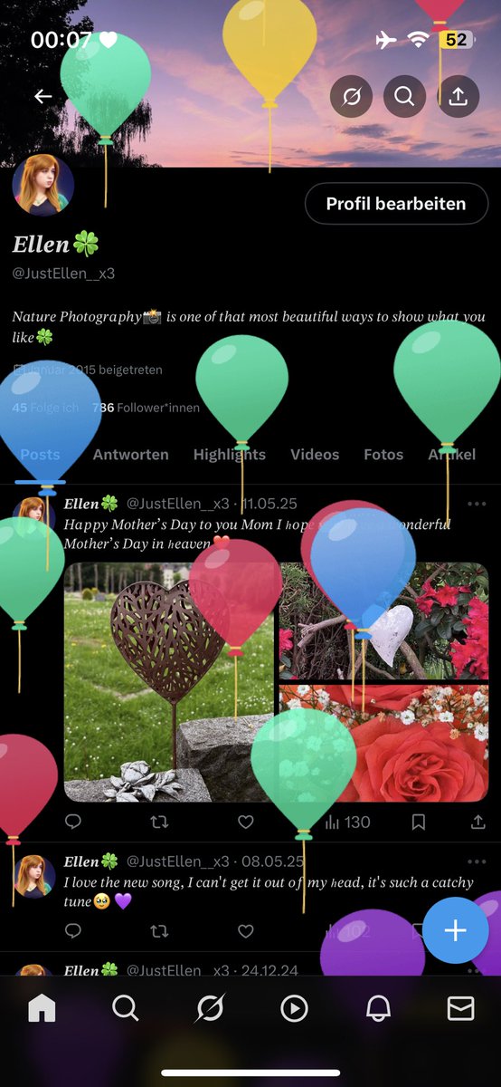 JustEllen__x3's tweet photo. 𝑡ℎ𝑒 𝑏𝑎𝑙𝑙𝑜𝑜𝑛𝑠 𝑎𝑟𝑒 𝑏𝑎𝑐𝑘🥹😍🎈🎈🎈 https://t.co/nMXqve2b2t