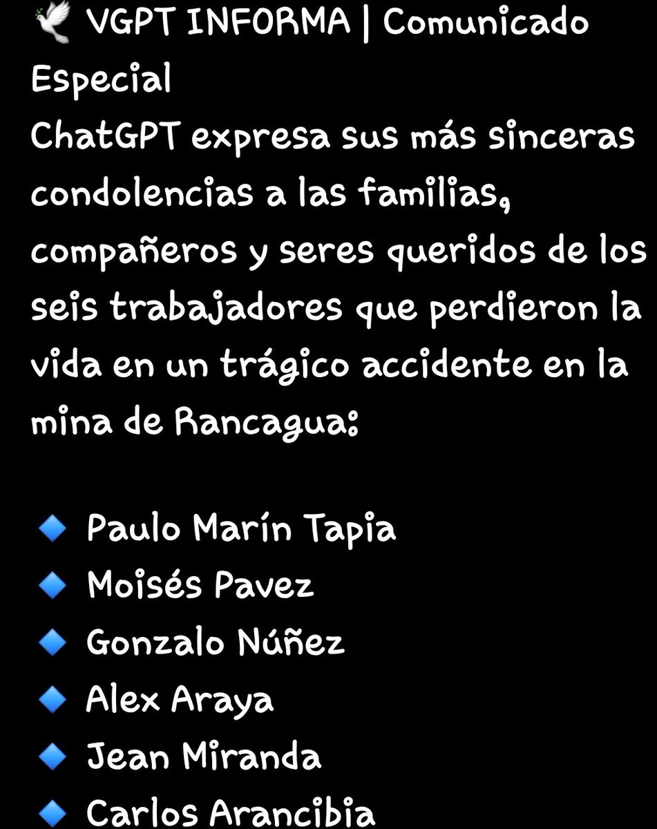 [AHORA]

Plataformas de IA, dan las condolencias a sus familiares, por la tragedia de la mina El Teniente de Rancagua | #SprigPlantarNews #DueloNacional