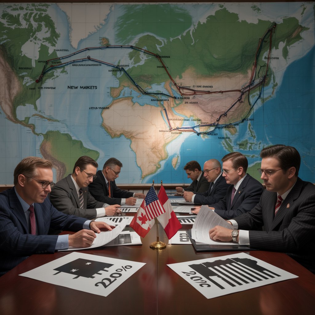 Alexer38's tweet image. After a self-imposed deadline for a US-Canada trade deal passed without an agreement, what’s next for these two close neighbors? Tensions remain high amid ongoing tariff disputes. #News #Businessnews  #USCanadaTrade  #US #Canada #TradeWar #Tariffs