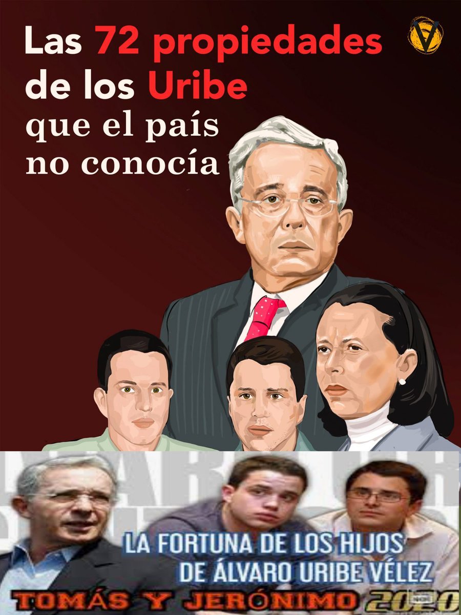 Cuándo será que Álvaro Uribe Vélez nos explica cómo se hicieron multimillonarios  de la noche a la mañana